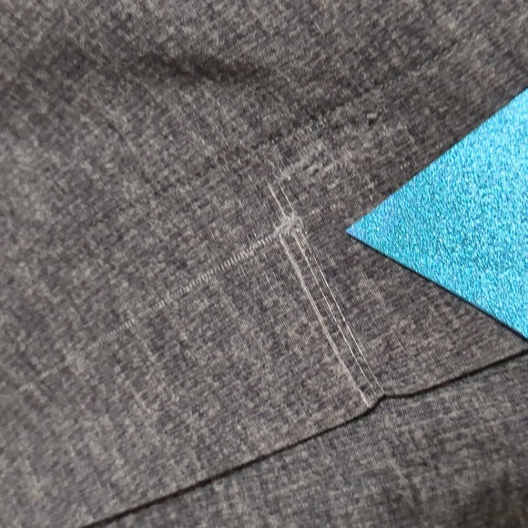 Lululemon T.H.E. Short Linerless Heathered Texture Printed Grey size Large - Picture 11 of 14